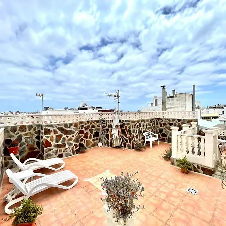 Διαμέρισμα Exterior Dbl Studio,wifi,only 50 M, Playa Las Canteras *