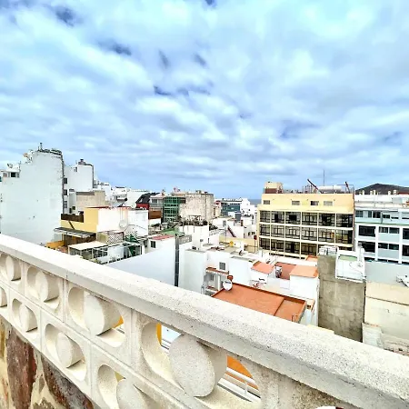 Διαμέρισμα Exterior Dbl Studio,wifi,only 50 M, Playa Las Canteras