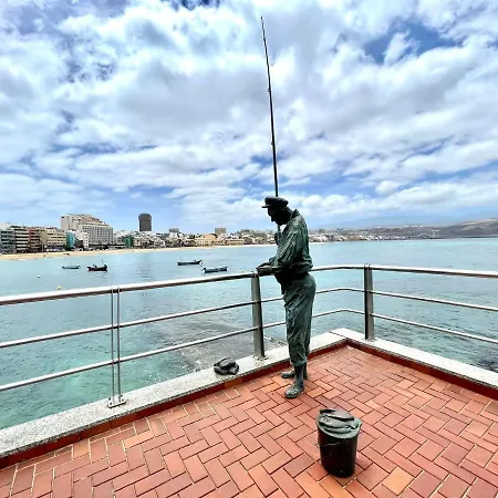 Exterior Dbl Studio,wifi,only 50 M, Playa Las Canteras Διαμέρισμα